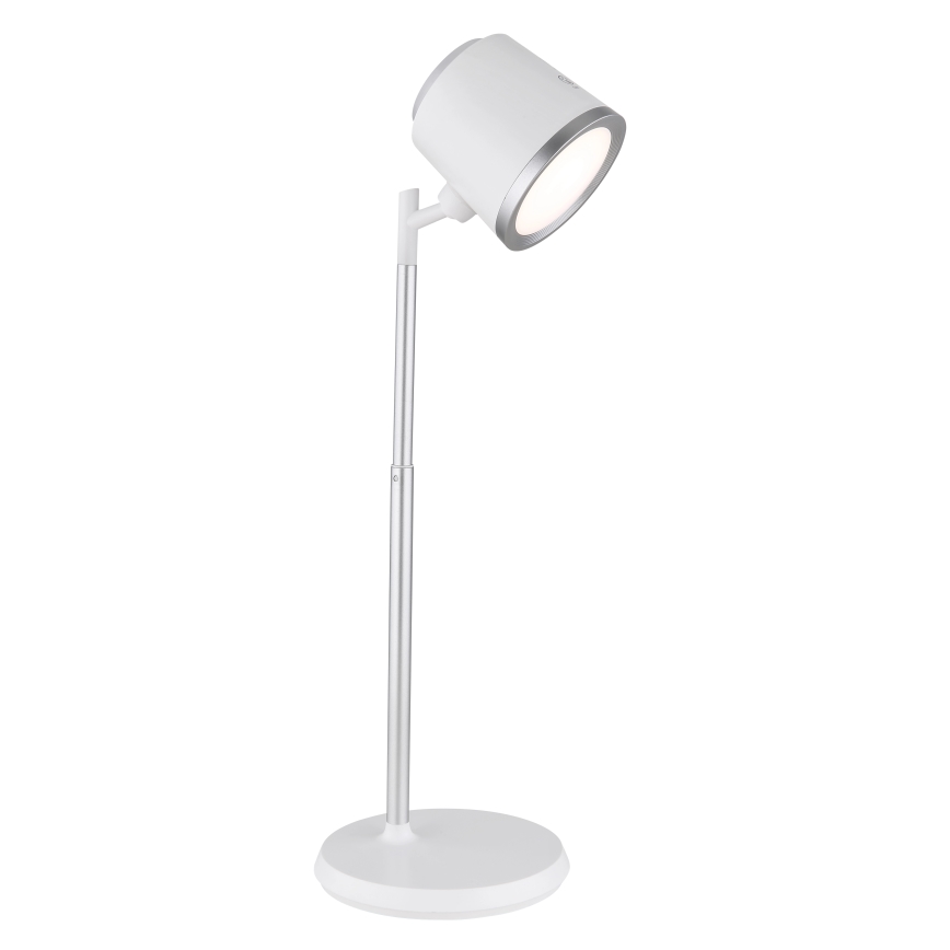 Globo - LED dimmbare Touch-Tischlampe 4in1 LED/6W/3,7V 3000K/4000K/6500K 1500 mAh USB weiß
