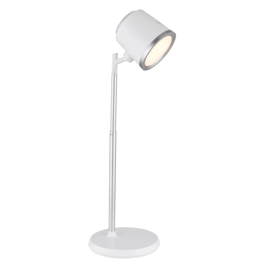 Globo - Dimmbare LED-Tischleuchte mit Touch-Funktion 4in1 LED/6W/3,7V 3000K/4000K/6500K 1500 mAh USB weiß