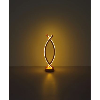 Globo - LED dimmbare Touch-Tischlampe LED/1W/3,7V 3000K 1800 mAh USB rosa