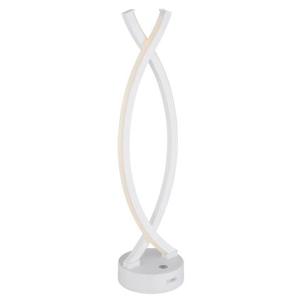 Globo - Dimmbare LED-Tischleuchte mit Touch-Funktion LED/1W/3,7V 3000K 1800 mAh USB weiß