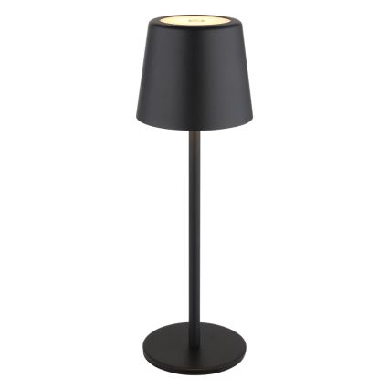 Globo - LED dimmbare Outdoor-Tischlampe mit Touch-Steuerung LED/2W/5V 3000/4000/6000K 2200 mAh IP44 schwarz