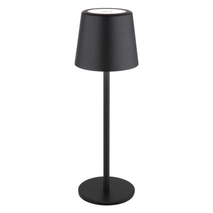 Globo - LED dimmbare Outdoor-Tischlampe mit Touch-Steuerung LED/2W/5V 3000/4000/6000K 2200 mAh IP44 schwarz