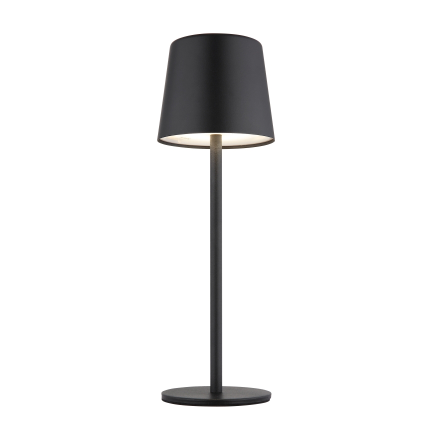 Globo - LED dimmbare Outdoor-Tischlampe mit Touch-Steuerung LED/2W/5V 3000/4000/6000K 2200 mAh IP44 schwarz