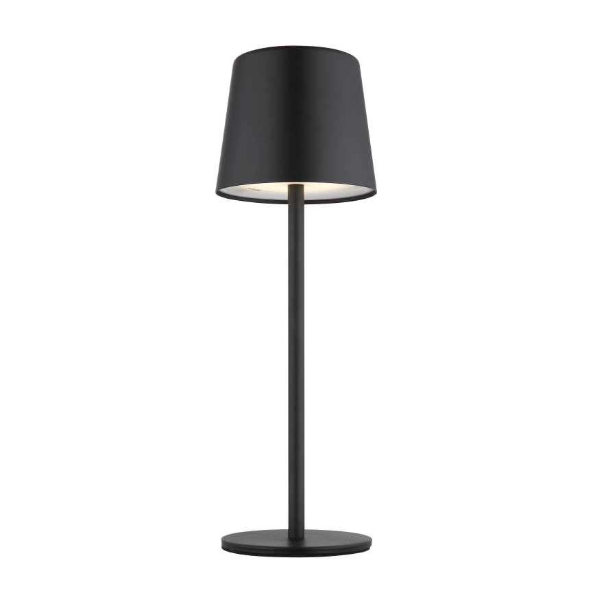 Globo - LED dimmbare Outdoor-Tischlampe mit Touch-Steuerung LED/2W/5V 3000/4000/6000K 2200 mAh IP44 schwarz