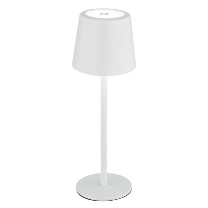 Globo - LED dimmbare Outdoor-Tischlampe mit Touch-Steuerung LED/2W/5V 3000/4000/6000K 2200 mAh IP44 Weiß