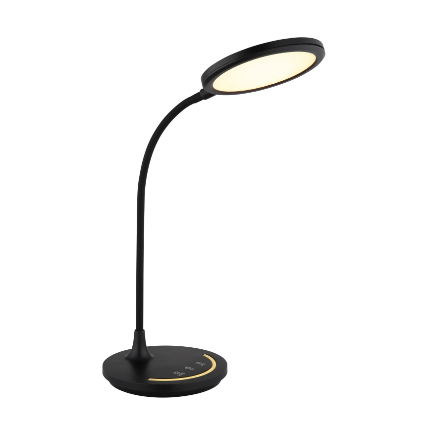 Globo - Dimmbare, flexible LED-Touch-Tischleuchte LED/12W/230V 3000/4000/6500K CRI 90 schwarz