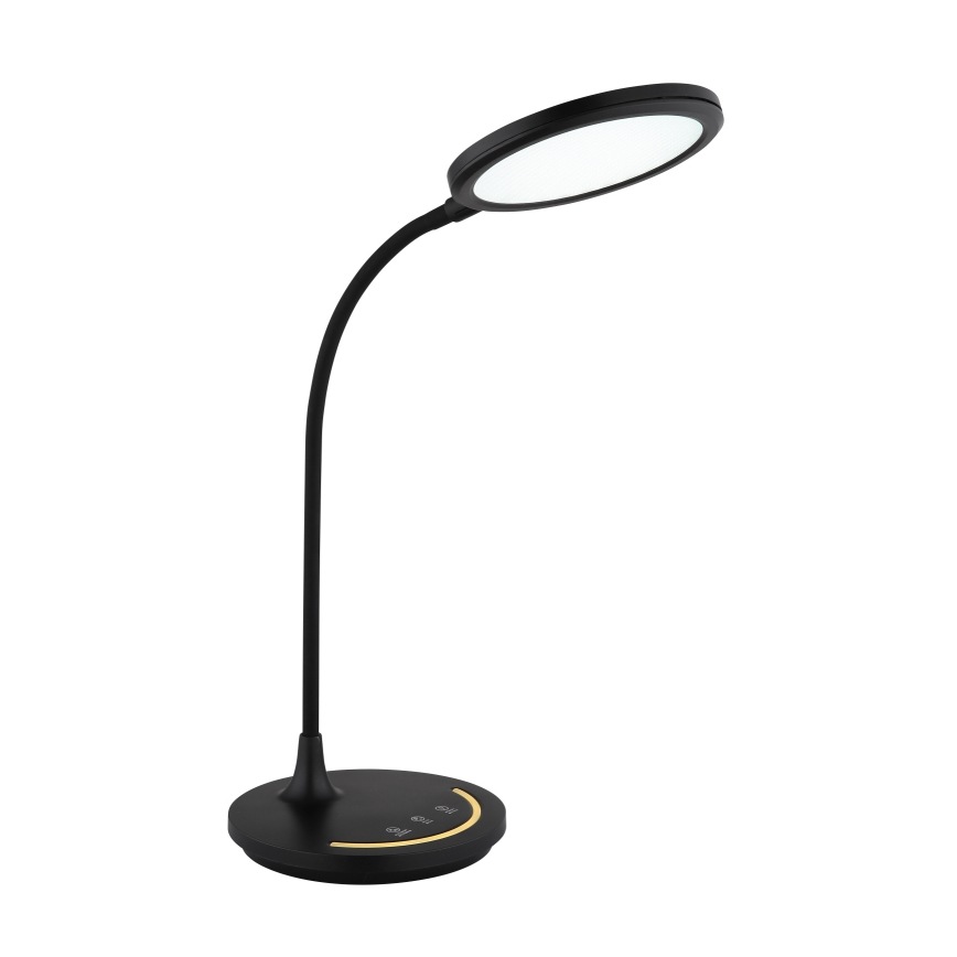 Globo - Dimmbare, flexible LED-Touch-Tischleuchte LED/12W/230V 3000/4000/6500K CRI 90 schwarz