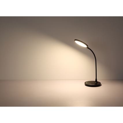 Globo - Dimmbare, flexible LED-Touch-Tischleuchte LED/12W/230V 3000/4000/6500K CRI 90 schwarz