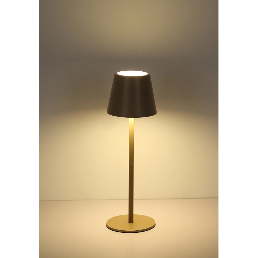 Globo - LED dimmbar, berührungsgesteuerte, wiederaufladbare Outdoor-Tischlampe LED/3W/5V 3000/4000/5000K IP54 1800 mAh