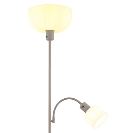 Globo - Stehlampe 1xE27/40W/230V + 1xE14/25W