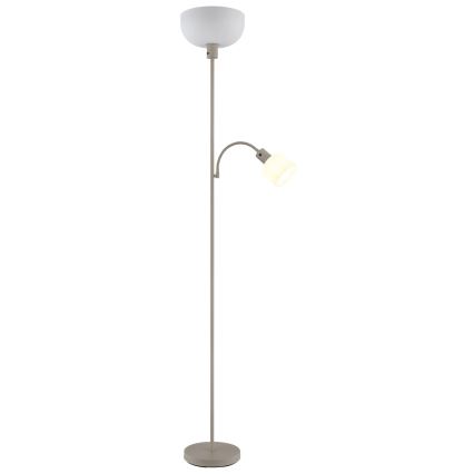 Globo - Stehlampe 1xE27/40W/230V + 1xE14/25W
