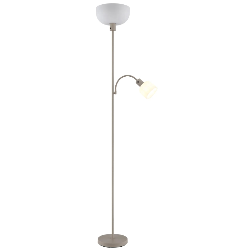 Globo - Stehlampe 1xE27/40W/230V + 1xE14/25W