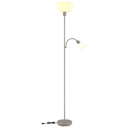 Globo - Stehlampe 1xE27/40W/230V + 1xE14/25W
