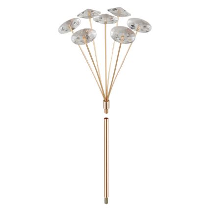 Globo - LED-Deckenleuchte 6xG9/3,5W/230V goldfarben