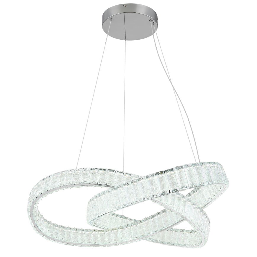 Globo - Dimmbarer LED-Kronleuchter an Aufhängung LED/110W/230V 2700-6000K d 78 cm + Fernbedienung