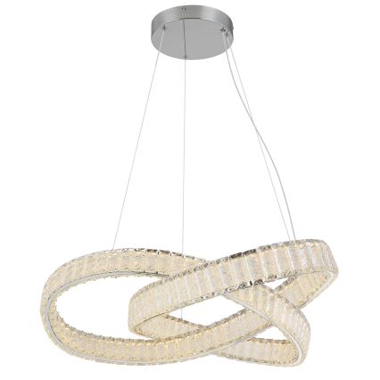 Globo - Dimmbarer LED-Kronleuchter an Aufhängung LED/110W/230V 2700-6000K d 78 cm + Fernbedienung