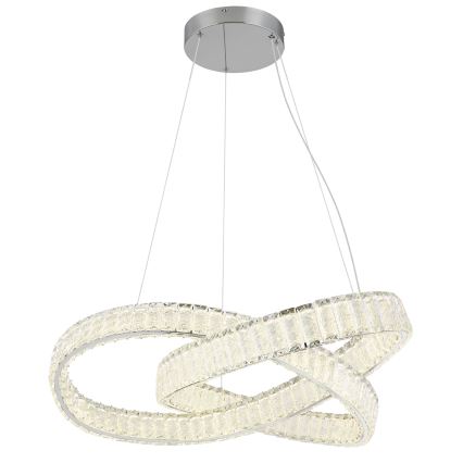 Globo - Dimmbarer LED-Kronleuchter an Aufhängung LED/110W/230V 2700-6000K d 78 cm + Fernbedienung