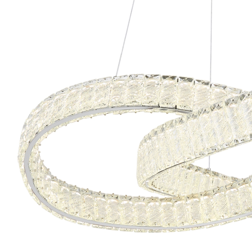 Globo - Dimmbarer LED-Kronleuchter an Aufhängung LED/110W/230V 2700-6000K d 78 cm + Fernbedienung