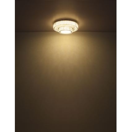 Globo - Dimmbare LED-Deckenleuchte LED/50W/230V 2700-6000K d 50 cm + Fernbedienung
