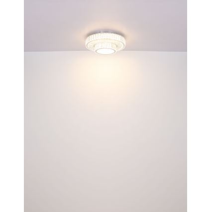 Globo - Dimmbare LED-Deckenleuchte LED/50W/230V 2700-6000K d 50 cm + Fernbedienung