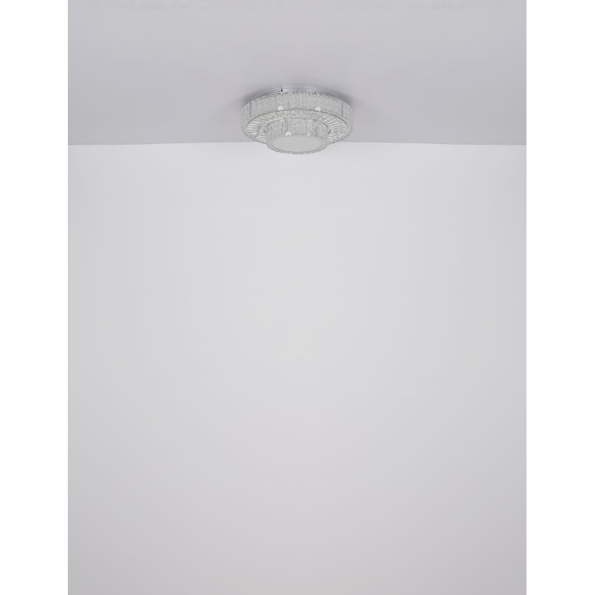 Globo - Dimmbare LED-Deckenleuchte LED/50W/230V 2700-6000K d 50 cm + Fernbedienung