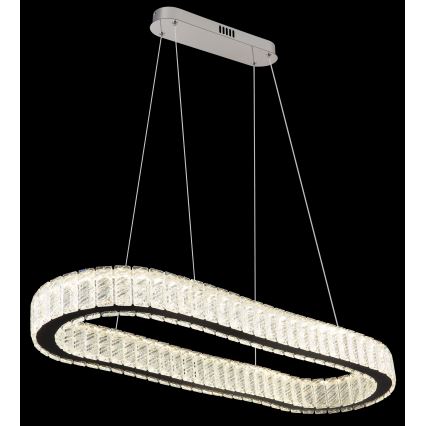 Globo - LED dimmbare Hängeleuchte an Seil LED/58W/230V 2700-6000K + Fernbedienung