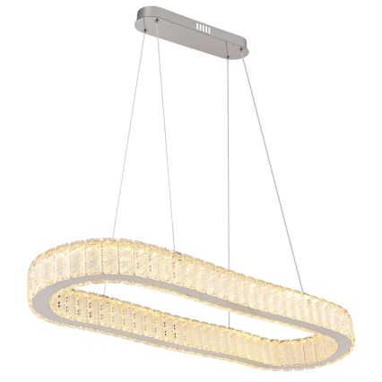 Globo - LED dimmbare Hängeleuchte an Seil LED/58W/230V 2700-6000K + Fernbedienung