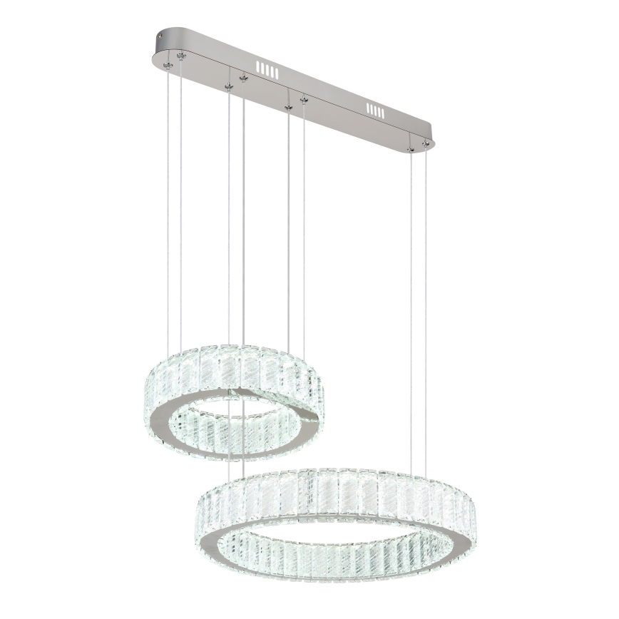 Globo - LED dimmbare Hängeleuchte an Seil LED/80W/230V 2700-6000K + Fernbedienung
