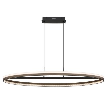 Globo - LED-Kronleuchter an Aufhängung LED/60W/230V 3000/4000/6000K braun