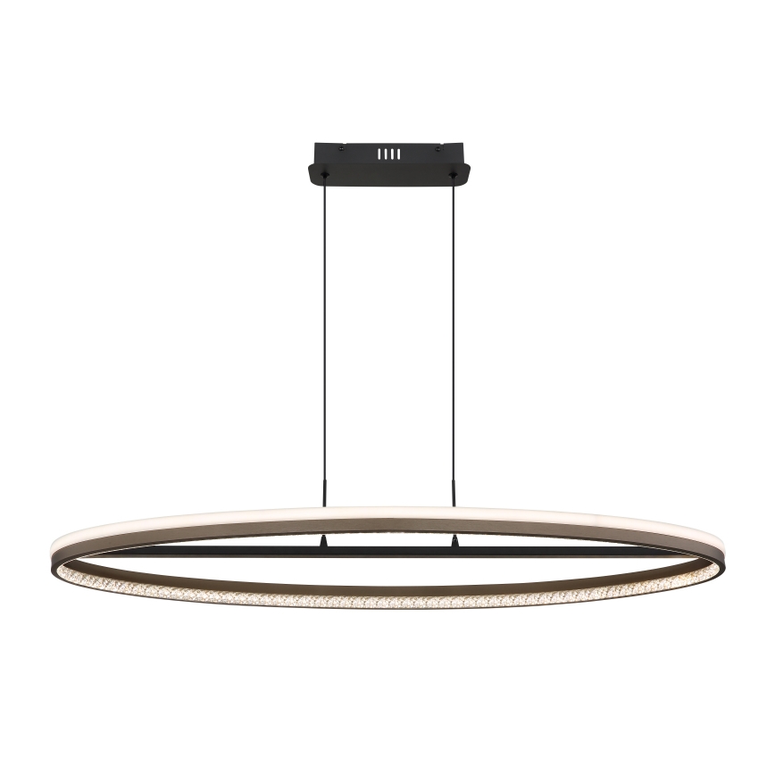 Globo - LED-Kronleuchter an Aufhängung LED/60W/230V 3000/4000/6000K braun