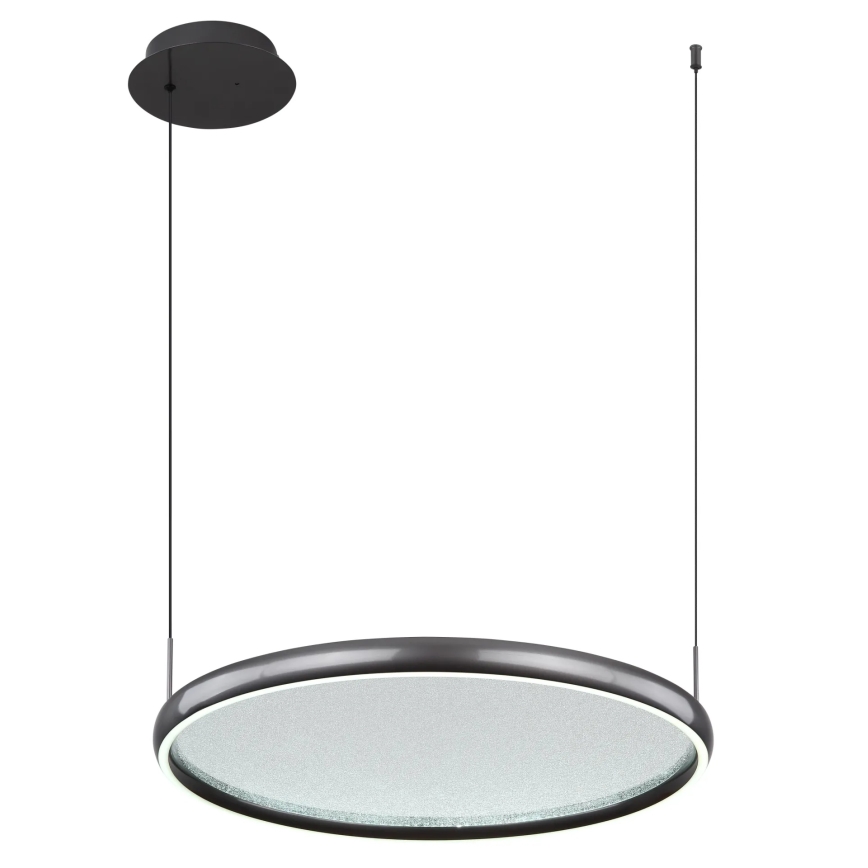 Globo - Dimmbare LED-Hängeleuchte LED/36W/230V 2700-6000K schwarz + Fernbedienung