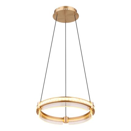 Globo - LED dimmbarer Kristall-Pendelleuchter an Kabel LED/36W/230V 2700K-6000K + Fernbedienung