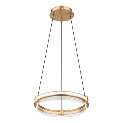 Globo - LED dimmbarer Kristall-Pendelleuchter an Kabel LED/36W/230V 2700K-6000K + Fernbedienung