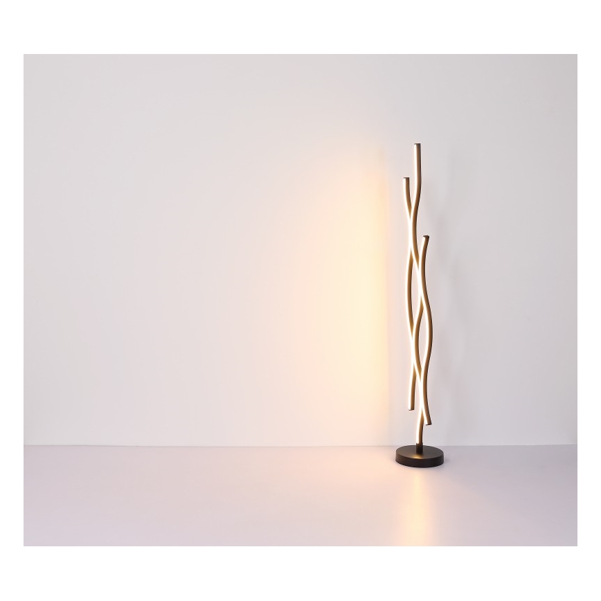 Globo - LED-Stehleuchte LED/28W/230V 3000K schwarz