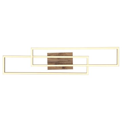 Globo - LED-Deckenleuchte LED/30W/230V 3000K 60x80 cm schwarz