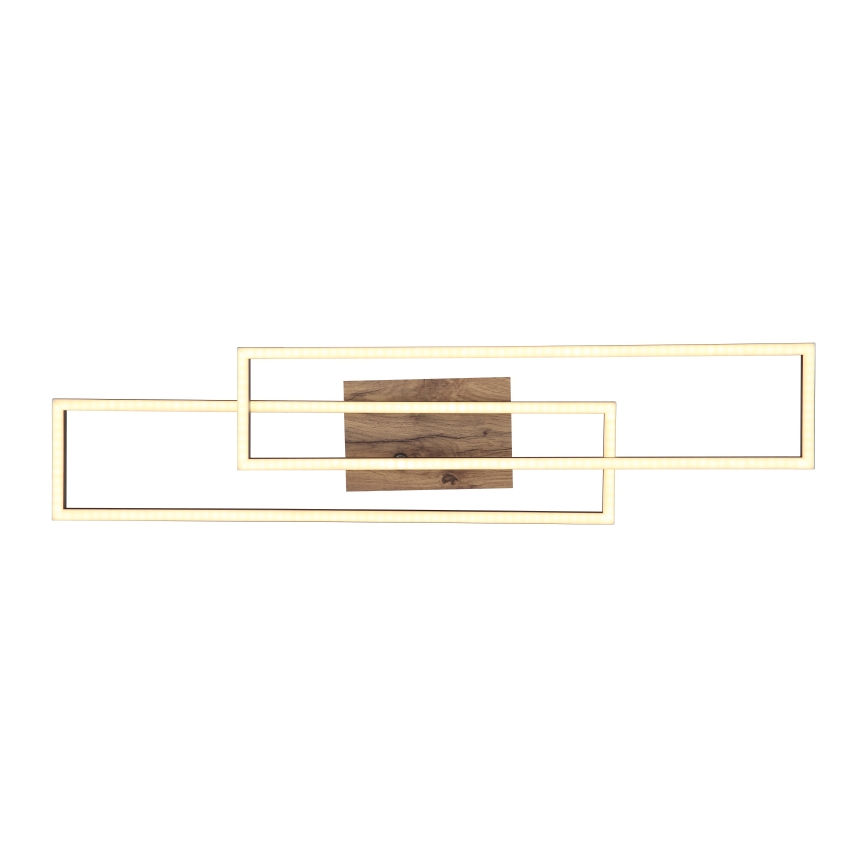 Globo - LED-Deckenleuchte LED/30W/230V 3000K 60x80 cm schwarz