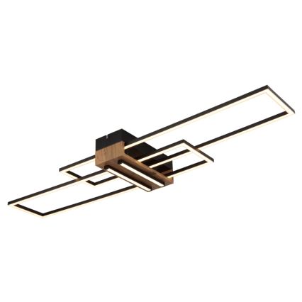 Globo - LED-Deckenleuchte LED/40W/230V 3000K 25x100 cm schwarz