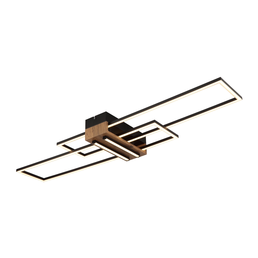 Globo - LED-Deckenleuchte LED/40W/230V 3000K 25x100 cm schwarz