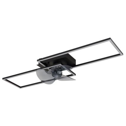 Globo - Dimmbare LED-Deckenleuchte mit Ventilator LED/38W/230V 3000-6500K + Fernbedienung