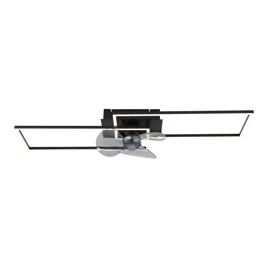 Globo - Dimmbare LED-Deckenleuchte mit Ventilator LED/38W/230V 3000-6500K + Fernbedienung
