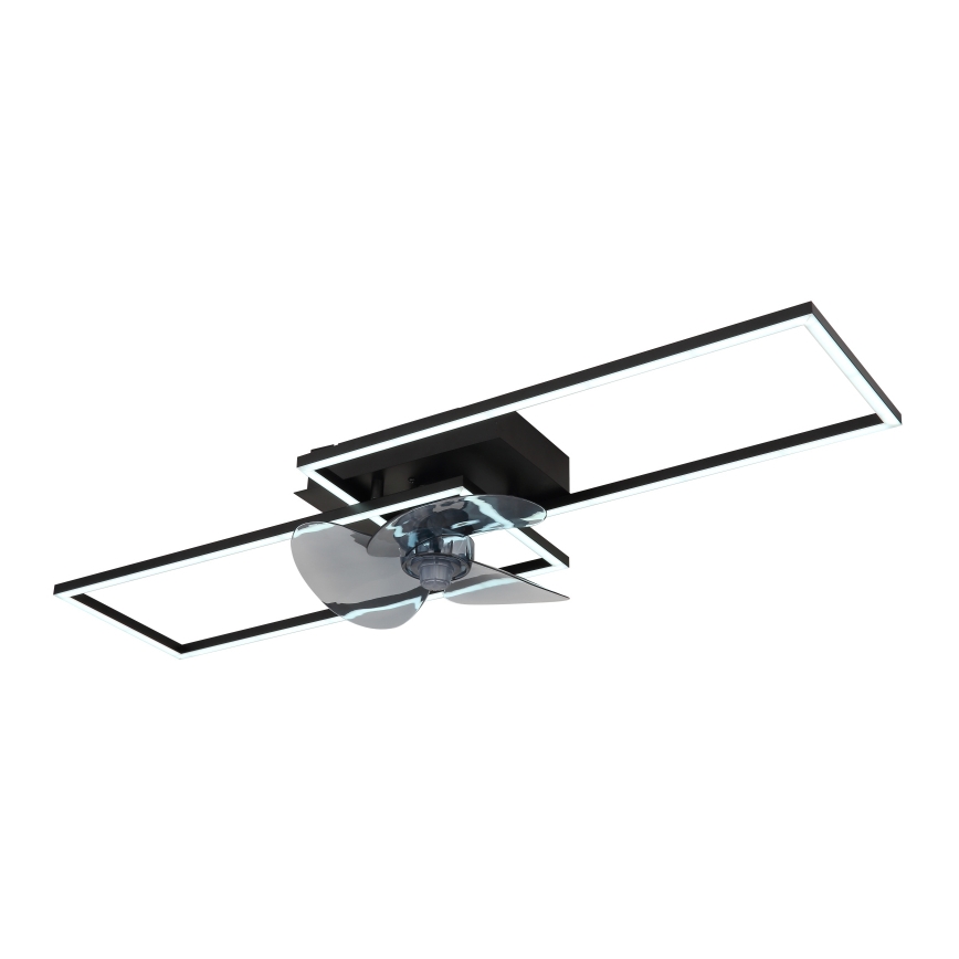 Globo - Dimmbare LED-Deckenleuchte mit Ventilator LED/38W/230V 3000-6500K + Fernbedienung