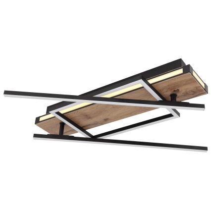 Globo 67299D3 - LED Deckenleuchte COLLI LED/40W/230V 88x120 cm beige/schwarz