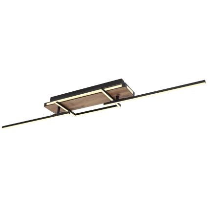 Globo 67299D3 - LED Deckenleuchte COLLI LED/40W/230V 88x120 cm beige/schwarz