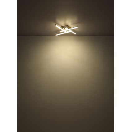 Globo - LED-Deckenleuchte LED/24W/230V 4000K matt Chrom