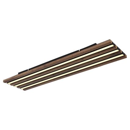 Globo - LED-Deckenleuchte LED/30W/230V 3000K 80x20 cm Holz
