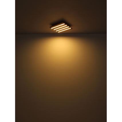 Globo - LED-Deckenleuchte LED/30W/230V 3000K 80x20 cm Holz