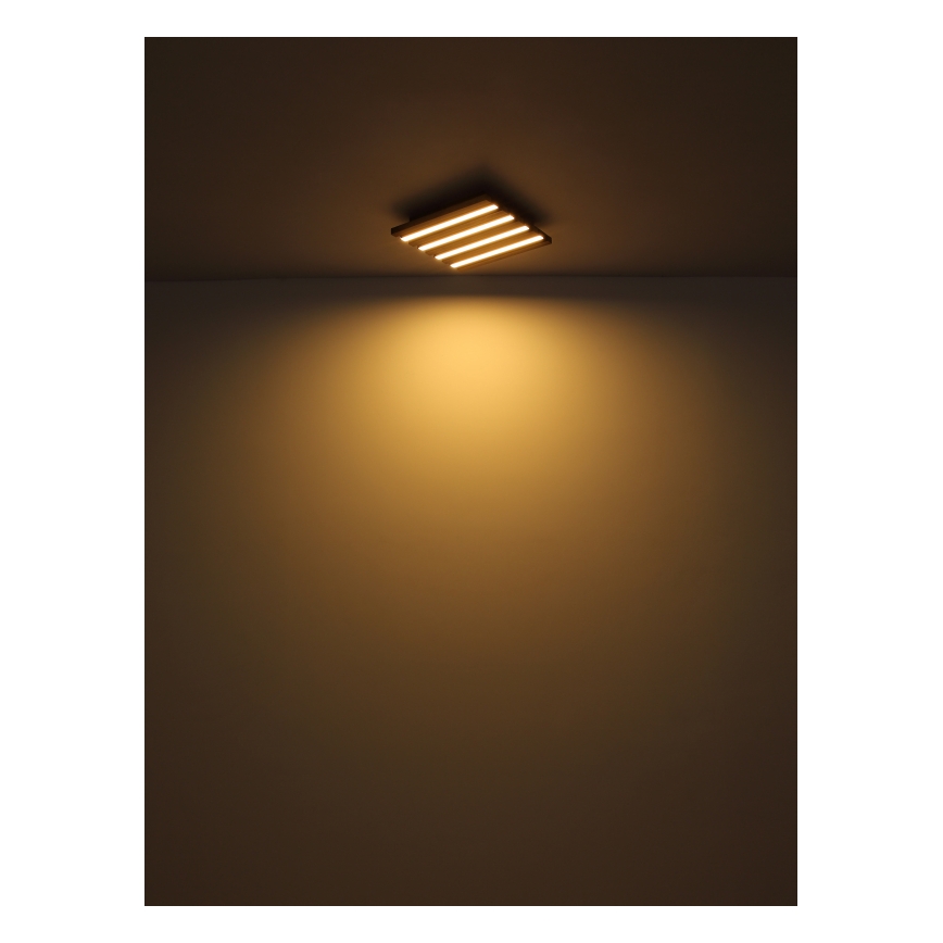 Globo - LED-Deckenleuchte LED/30W/230V 3000K 80x20 cm Holz