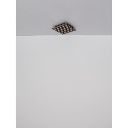 Globo - LED-Deckenleuchte LED/30W/230V 3000K 80x20 cm Holz