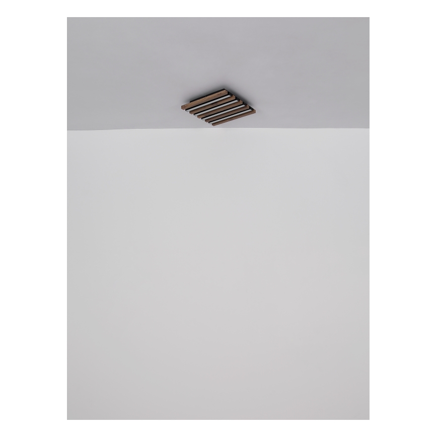Globo - LED-Deckenleuchte LED/30W/230V 3000K 80x20 cm Holz