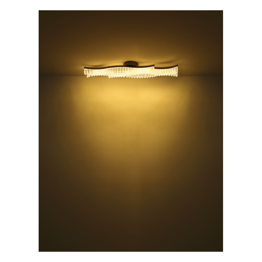 Globo - LED-Deckenleuchte LED/35W/230V 3200K 18x108 cm matt Chrom